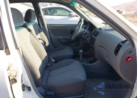 2005 Hyundai Accent Gls из США, поврежденный, VIN KMHCG45C55U576021